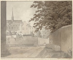 In der Kirche Saint-Martin in Montmorency, nördlich von Paris, am 10. Juli 1812 von Christoffer Wilhelm Eckersberg