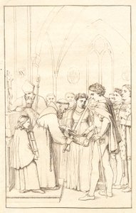 Axel und Valborg. 3. Akt. von Christoffer Wilhelm Eckersberg