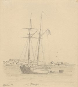 Ein Schoner von Christoffer Wilhelm Eckersberg