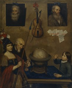 Motiv aus Ludvig Holbergs "Jeppe auf dem Berge", III Akt, 3. Szene