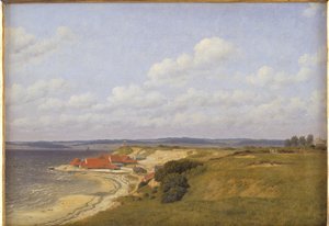 Renbjærg Ziegelei am Flensburger Fjord von Christoffer Wilhelm Eckersberg