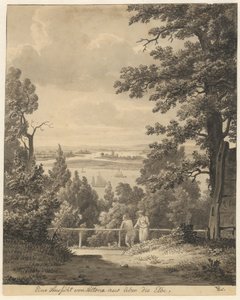 Blick von Altona über die Elbe