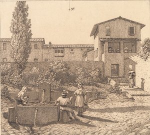 Ansicht eines italienischen Dorfes