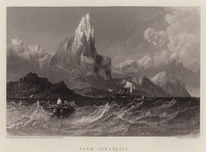 Gipfel von Teneriffa von C. (after) Stanfield