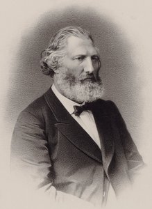 Porträt des Komponisten Auguste François Morel von C. Bornemann