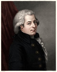 Mozart, ca. 1777, 19. Jahrhundert von C. Cook