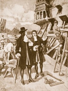 Peter der Große in der Werft von Deptford