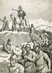 Der mächtige Alexander im Vormarsch von C. Dudley Tennant