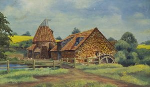 Preston Mill, North Berwick von C. Hersley Gilbert