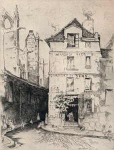In der Nähe von St. Etienne-du-Mont, 1915
