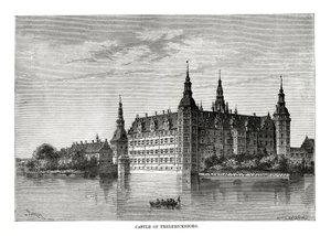 Schloss Frederiksborg, Kopenhagen, Dänemark, 1879 von C. Laplante