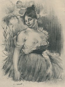 Normannische Bäuerin, 1919 von C Leandre