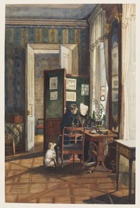 Ein Zimmer im Reuss-Palast, Dresden von C. M. Fredro