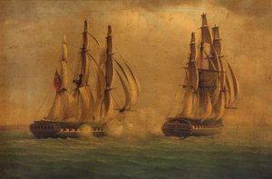 Gefechtsaktion zwischen HMS 