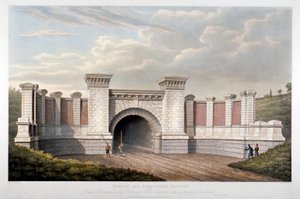 Primrose Hill Tunnel der London und Birmingham Railway, 1837