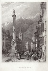 Hauptstraße in Innsbruck von C. Stanfield
