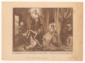 Pitt als der neue Arzt für Britannia von C. Starcke (possibly)