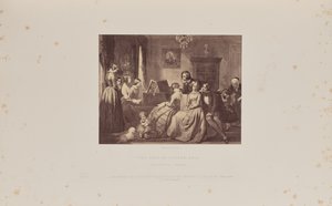 Das Duett, von F. Stone, A.R.A. von Caldesi and Montecchi