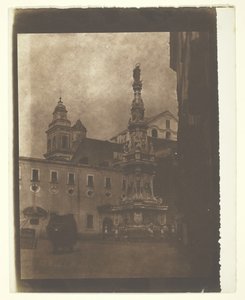 Berühmter Obelisk, Neapel, 1846 von Calvert Jones