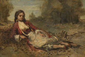 Algerierin von Camille Corot