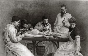 Ein Ende an der praktischen Schule, 1902 von Camille Felix Bellanger
