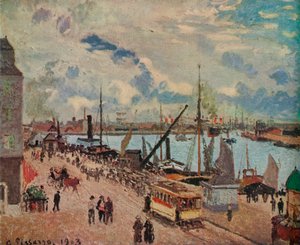 Äußerer Hafen von Le Havre, 1903