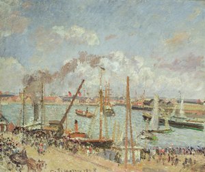 Der Hafen von Le Havre, Nachmittag, Sonne, 1903