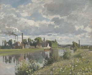 Der Fluss Oise bei Pontoise, 1873