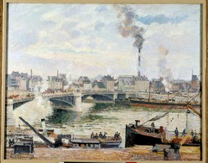 Die große Brücke von Rouen