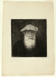 Camille Pissarro, ein Selbstporträt von Camille Pissarro