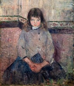 Félix Pissaro in einem Rock von Camille Pissarro