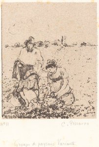 Gruppe von Bauern