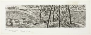 Landschaftspanorama von Camille Pissarro