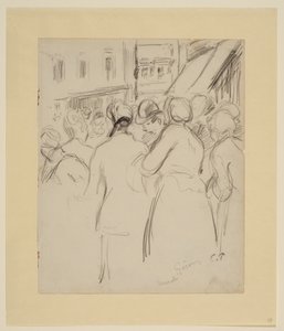 Markt in Gisors von Camille Jacob Pissarro