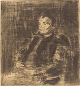 Porträt von Paul Signac, ca. 1890 von Camille Pissarro