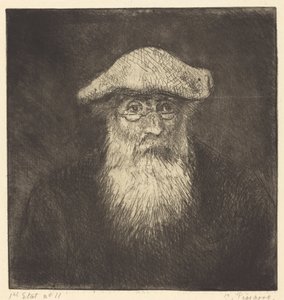 Selbstporträt Camille Pissarro, von ihm selbst, ca. 1890