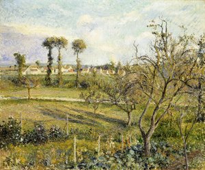 Sonnenuntergang in Valhermeil, nahe Pontoise, 1880
