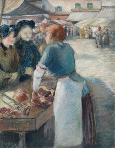 Der Marktstand von Camille Pissarro