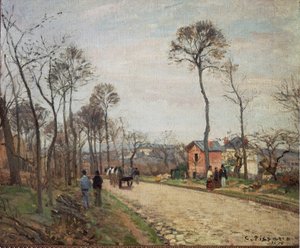 Der Weg nach Louveciennes - 1870