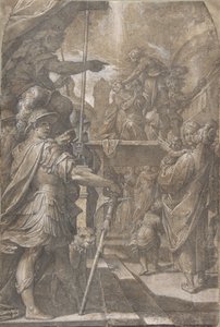 Martyrium einer Heiligen Agnes von Camillo Procaccini