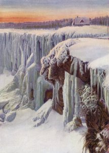 Niagarafälle im Winter gefroren von Canadian Photographer