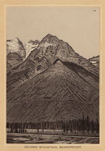 Kanada: Zweiter Berg, Beaverfoot von Canadian School