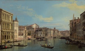 Der Canal Grande in Venedig vom Palazzo Flangini bis Campo San Marcuola