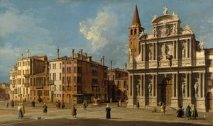 Campo Santa Maria Zobenigo, Venedig, 1730er Jahre