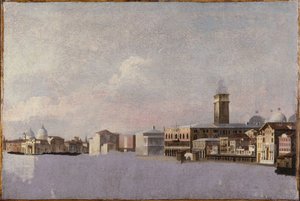 Einfahrt in den Canal Grande, Venedig von Canaletto