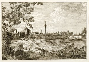 Imaginäre Ansicht von Padua von Canaletto