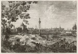 Imaginäre Ansicht von Padua, ca. 1735-1746 von Canaletto