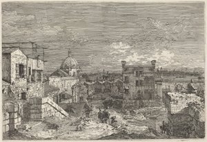 Imaginäre Ansicht von Venedig, 1741