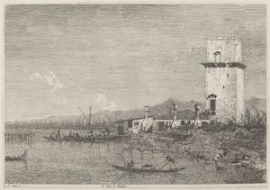 La Torre di Malghera von Canaletto