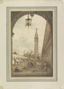 Piazza San Marco mit Campanile und San Marco in Venedig